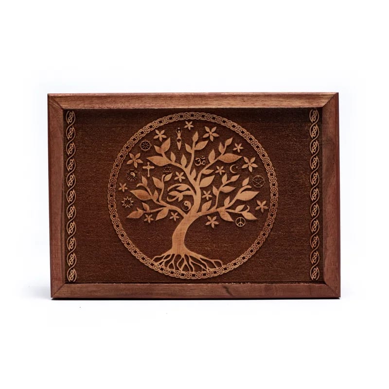 Wooden Tarot Box | Tree Of Life